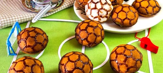 Песочное печенье «Мячи Евро 2012»