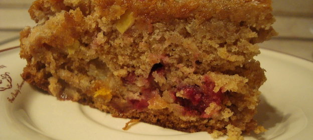 ПОСТНЫЙ ФРУКТОВЫЙ КЕКС