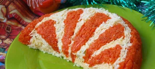 Салат Апельсиновая долька