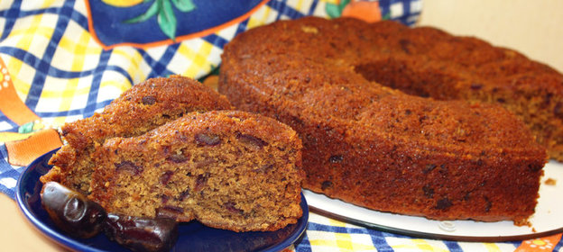 Тасманский кекс с финиками