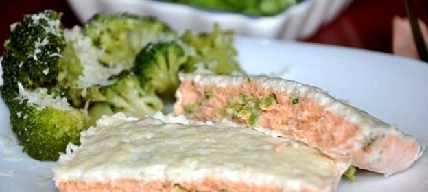 Запеканка из форели