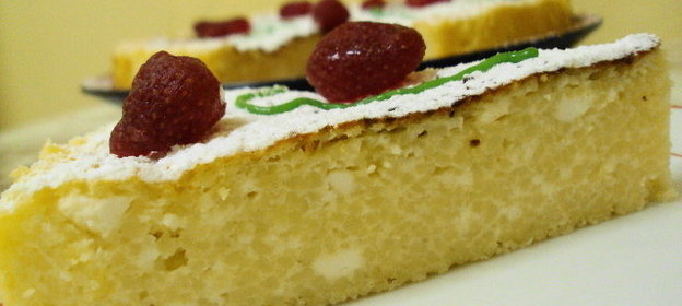 Творожная запеканка с кускусом ( дуэль )