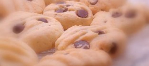 Печенье с кокосом,миндалём и шоколадными чипсами