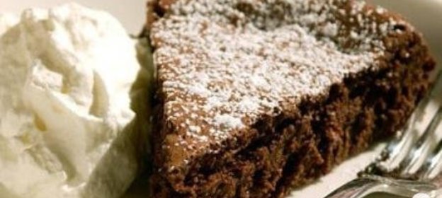 Шоколадный пирог без муки