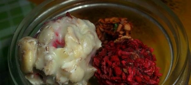 Конфеты из мюсли и шоколада