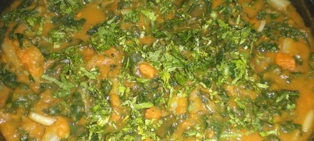 Тыквенно-бататовый+... соус к полезной пасте( вариант)