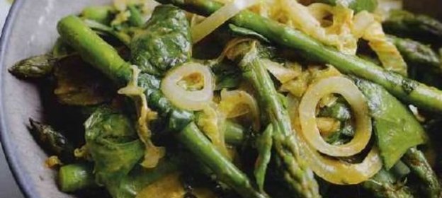 Овощи под соусом карри