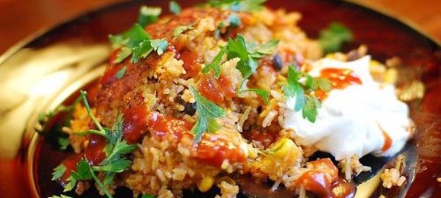 Мексиканская лазанья по-простому