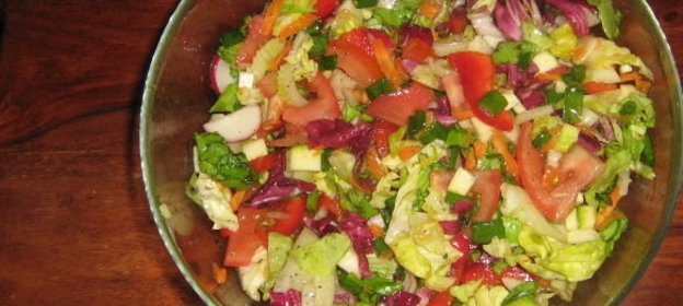 Тушеная тыква со сладким перцем