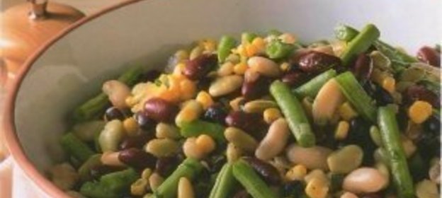 Фасолевый салат фиеста