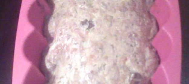 кекс с телятиной,сыром и укропом (один из вариантов)