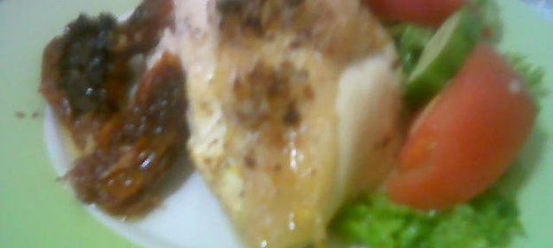 Курица средиземноморская