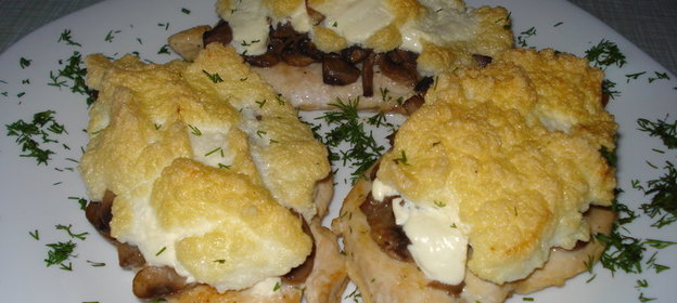 Курица В снегу