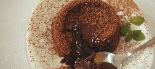 Шоколадный фондан (Fondant au chocolat)