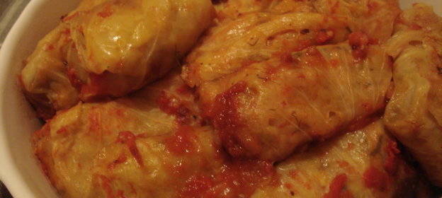 вариант моих постных голубцов