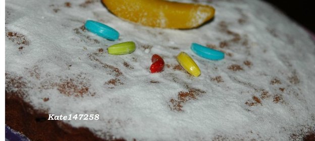 Ещё один банановый кекс (реально получившийся)