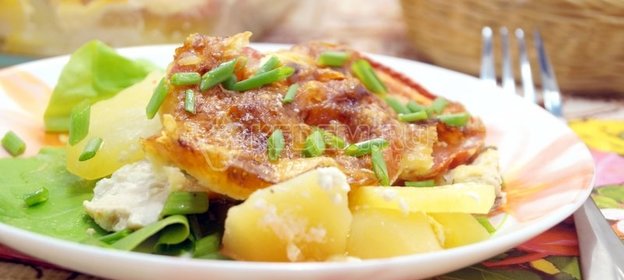 Куриная запеканка «Астория»