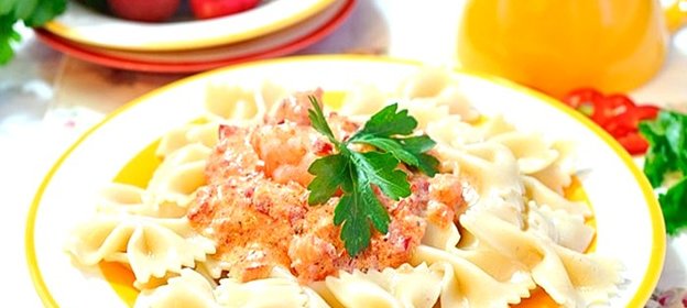 Макароны с болгарским перцем