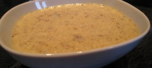 Сырный соус с орехами