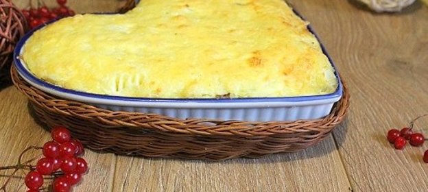 Картофельная запеканка с говядиной