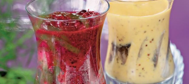 Сельдь в клюквенном и горчичном маринаде