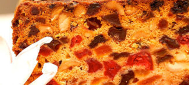 Фруктовый кекс к Рождеству