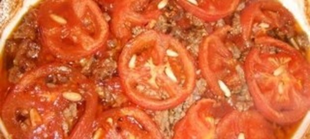 Баклажанная запеканка с фаршем