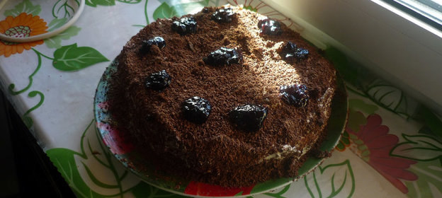 Шоколадный тортик К Дню Рождения мамы