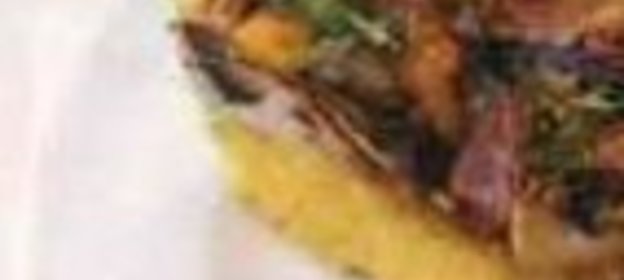 Кукурузная запеканка с грибами