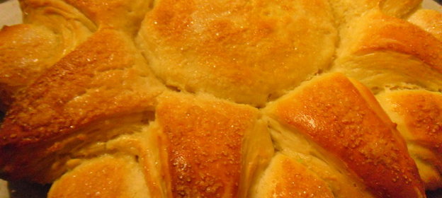 Масленичный Каравай! (Мой первый хлебушек!)))))