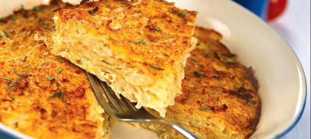 Запеканка из квашеной капусты с картофелем