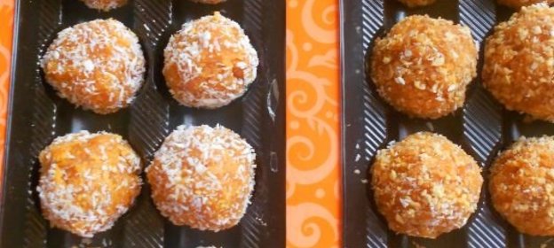 Морковные конфеты