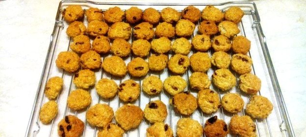 Соленое овсяное печенье