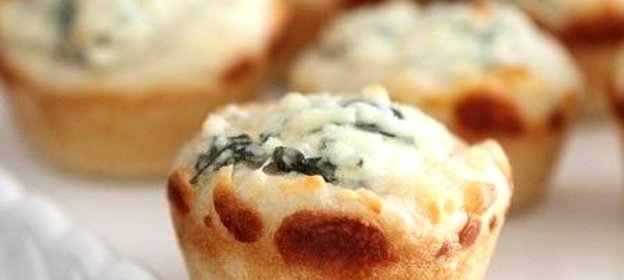 Булочки со шпинатом