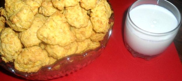 Мокровно-кокосовое печенье