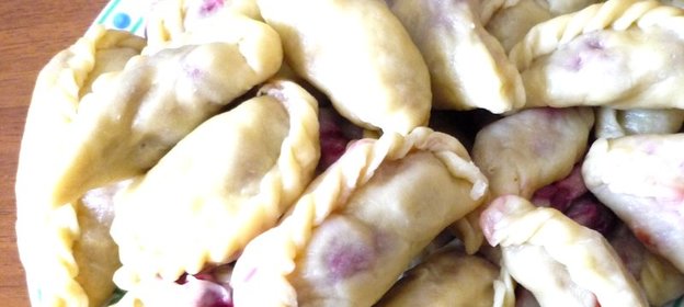 Вареники с вишней по‑домашнему