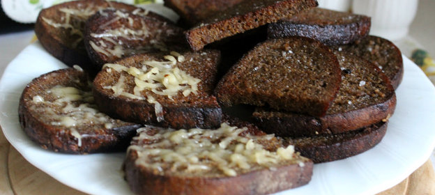 Кepta duona- жареный хлеб или литовские гренки