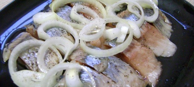 Соленая сельдь