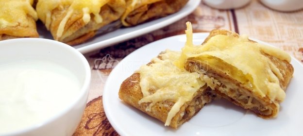 Пирог с дыней и безе