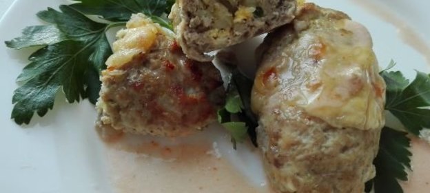 Закуска из хлеба и капусты