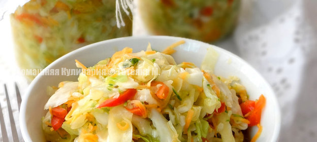 Капустный салат в собственном соку