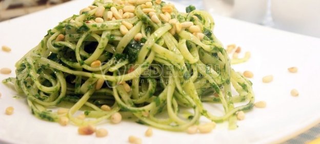 Паста с черемшой