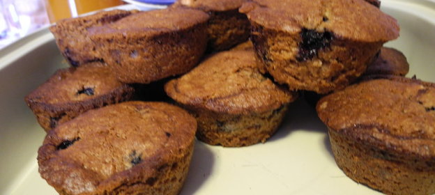 Черничные кексы