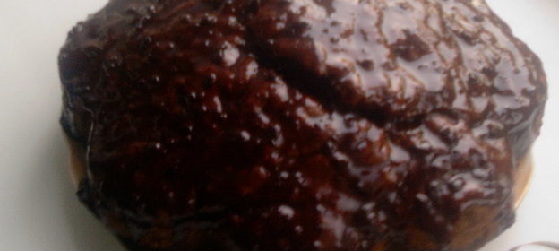 Кекс с цукатами из арбузных корочек