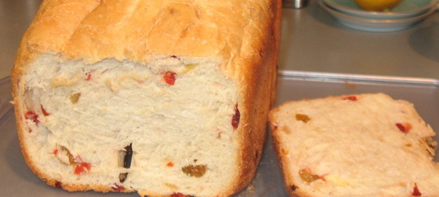 хлеб с медом и изюмом для ХП ( мой первый опыт)