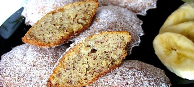 Кексы с бананом