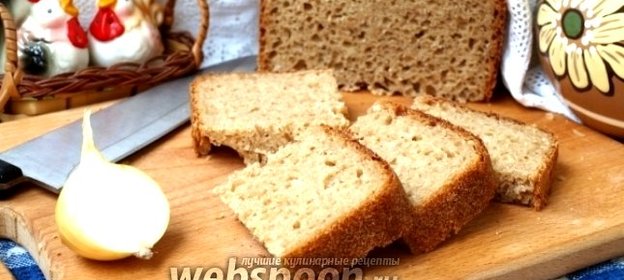 Ржаной хлеб с луком в хлебопечке