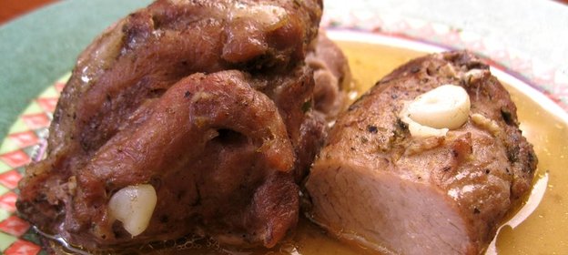 Индейка запеченная в духовке «а‑ля буженина»