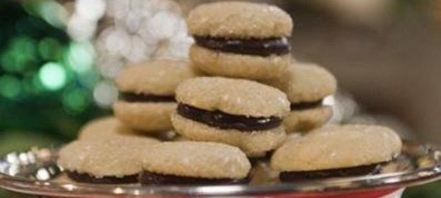 Ванильное печенье-сэндвичи