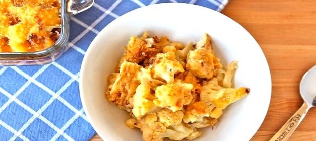 Запеканка из цветной капусты с сыром